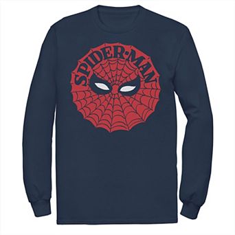 Men's Marvel Spider-Man Web Face Tee