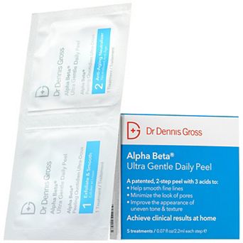 Dr. Dennis Gross Skincare Mini Alpha Beta Ultra Gentle Daily Peel Pads for Sensitive Skin