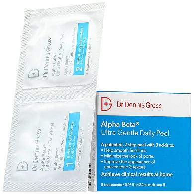 Mini Alpha Beta Ultra Gentle Daily Peel Pads for Sensitive Skin