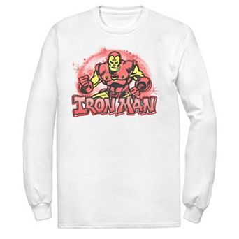 Men's Marvel Airbrushed Iron Man Graphic Tee