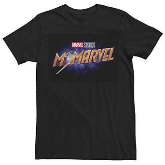 Men's Marvel Studios Ms Marvel Text Logo Tee