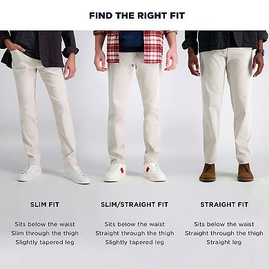 Men's Haggar® The Active Series™ City Flex™ 5-Pocket Slim-Straight Pants