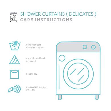 Lush Decor Shimmer Sequins Shower Curtain