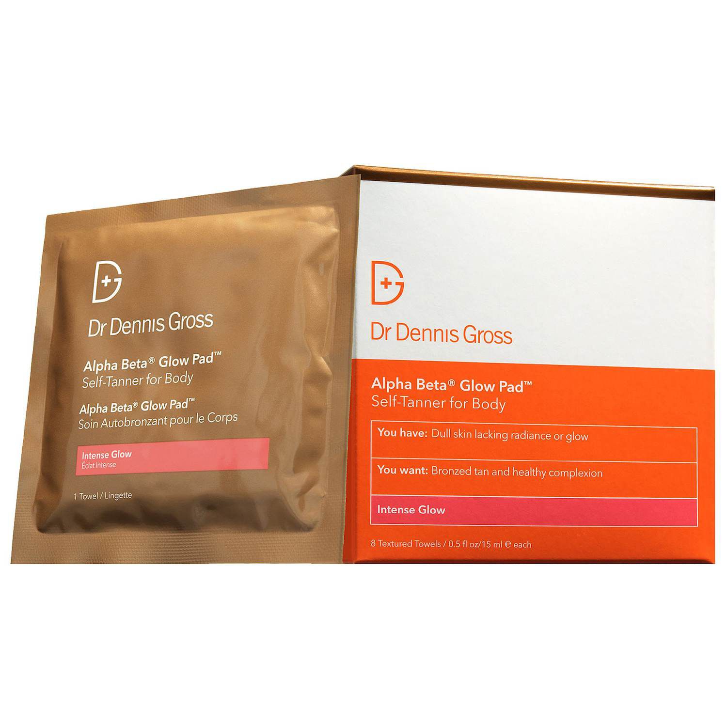Image for Dr. Dennis Gross Skincare Alpha Beta Glow Pad For Body With Active Vitamin D at Kohl's.