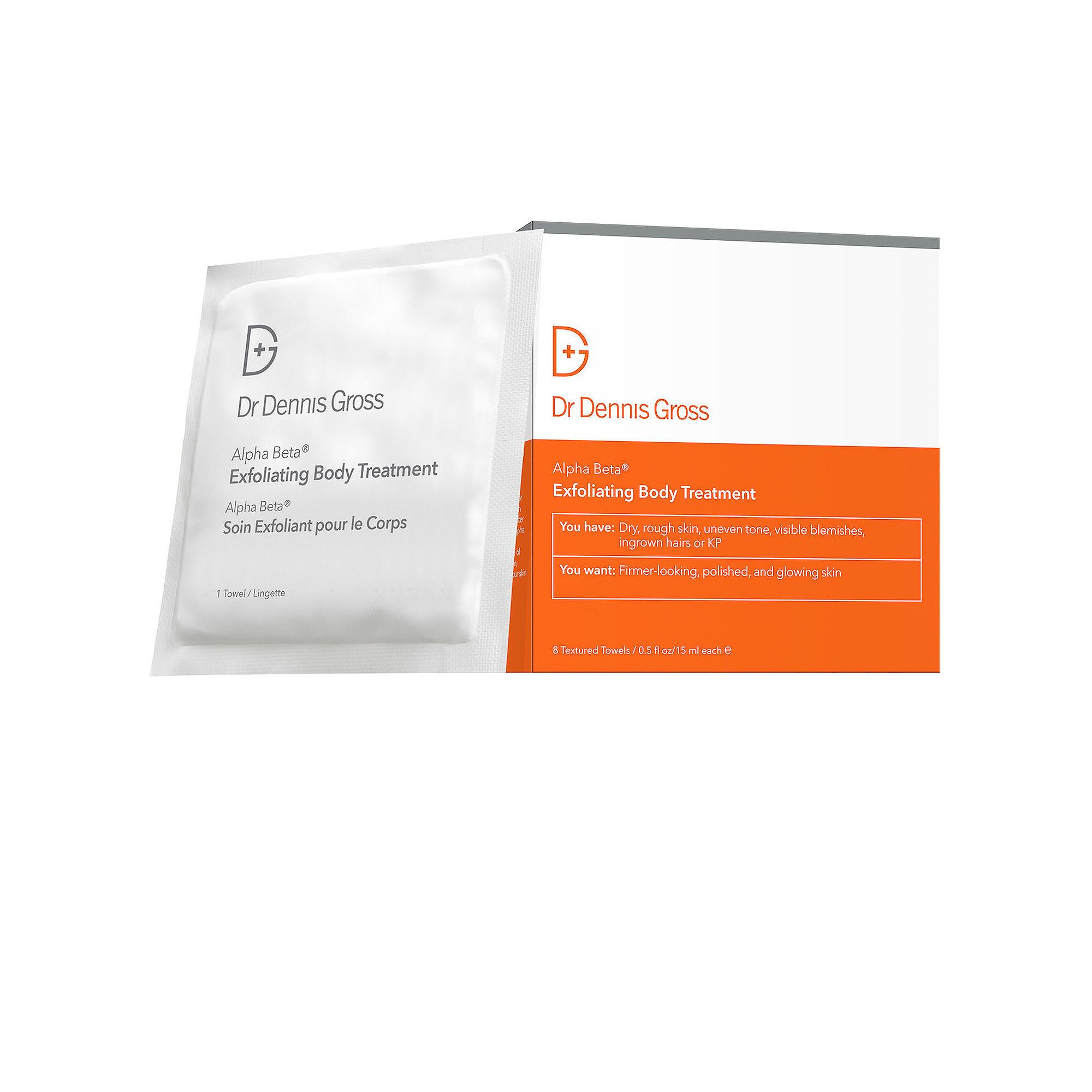 Dr. Dennis Gross Skincare Alpha Beta Exfoliating Body Treatment Peel, Size: