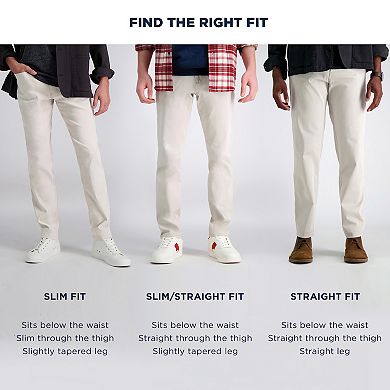 Men's Haggar The Active Series Everyday Slim Fit Flat-Front Pants