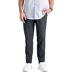Haggar H26 Men's Premium Stretch Signature Slim Suit Pants - Light Gray  28x30