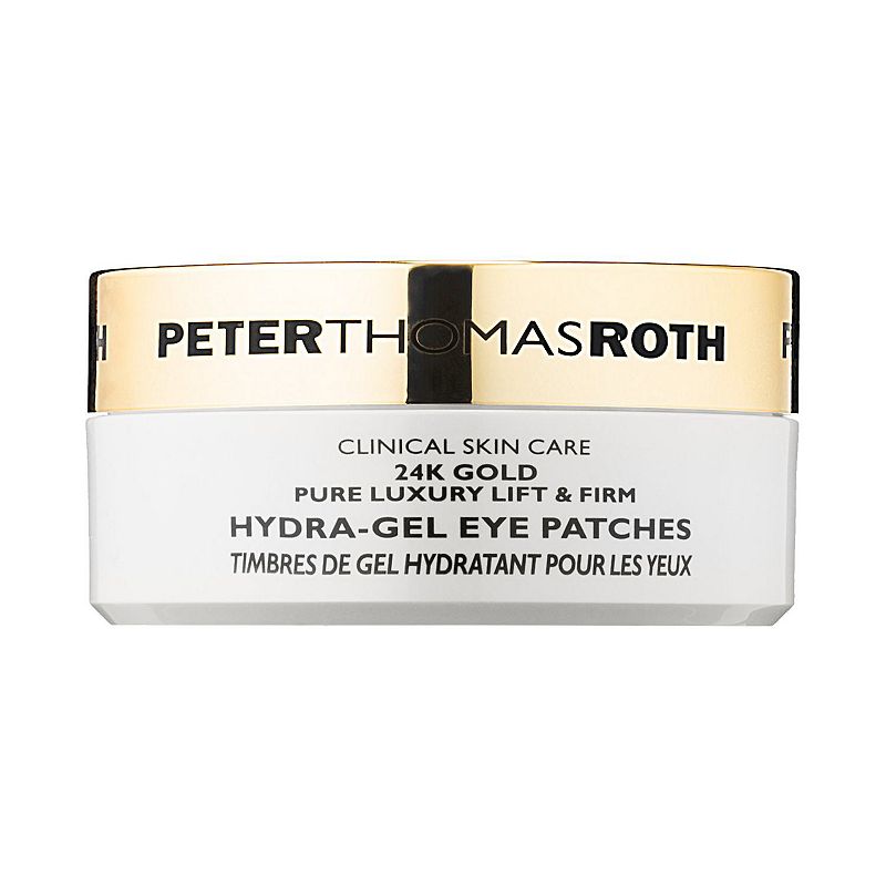 24K Gold Pure Luxury Lift & Firm Hydra-Gel Eye Patches, Size: 60 CT, Multic