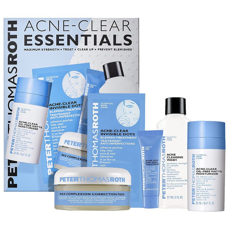 Acne-Clear Essentials 5-Piece Kit, Multicolor