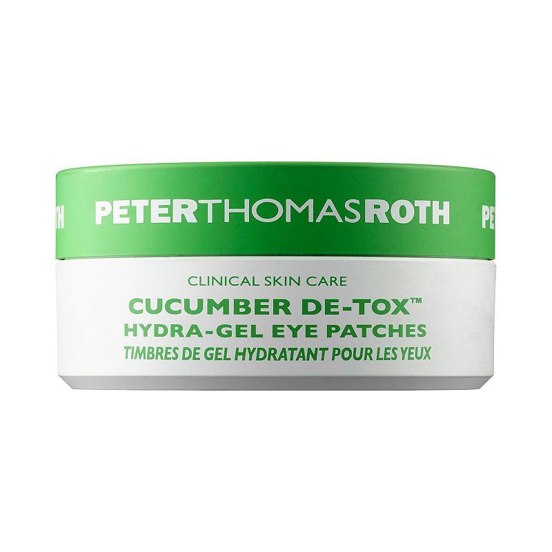 Cucumber De-Tox Hydra-Gel Eye Patches, Size: 60 CT, Multicolor