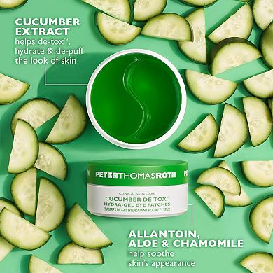 Cucumber De-Tox Hydra-Gel Eye Patches