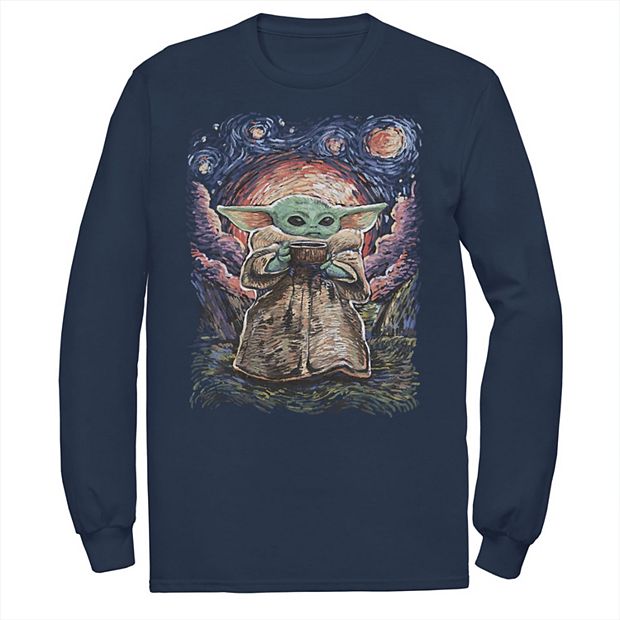 Baby yoda best sale starry night shirt