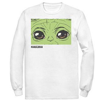 Men's Star Wars The Mandalorian Eyes Of The Child Panel Tee