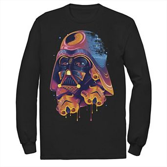 Men's Star Wars Colorful Melted Vader Collage Tee