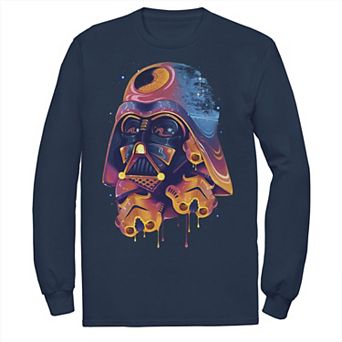 Men's Star Wars Colorful Melted Vader Collage Tee