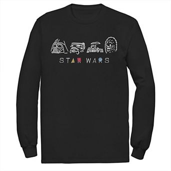Men's Star Wars Geometric Group Shot Tee