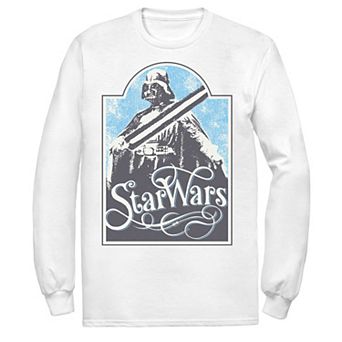 Men's Star Wars Retro Vader Poster Tee