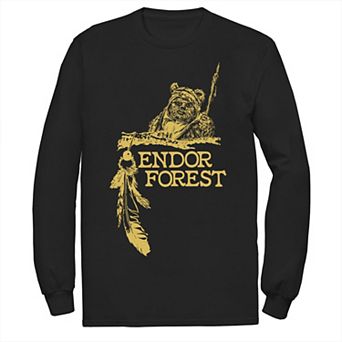 Men's Star Wars Ewok Endor Forest Tee