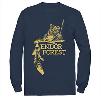 Men's Star Wars Ewok Endor Forest Tee