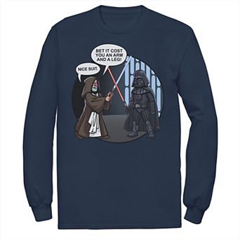 Men's Star Wars Darth Vader & Obi-Wan Comic Graphic Tee