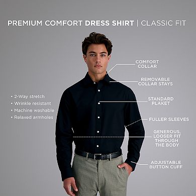 Men's Haggar® Premium Comfort Classic Fit Dress Shirt