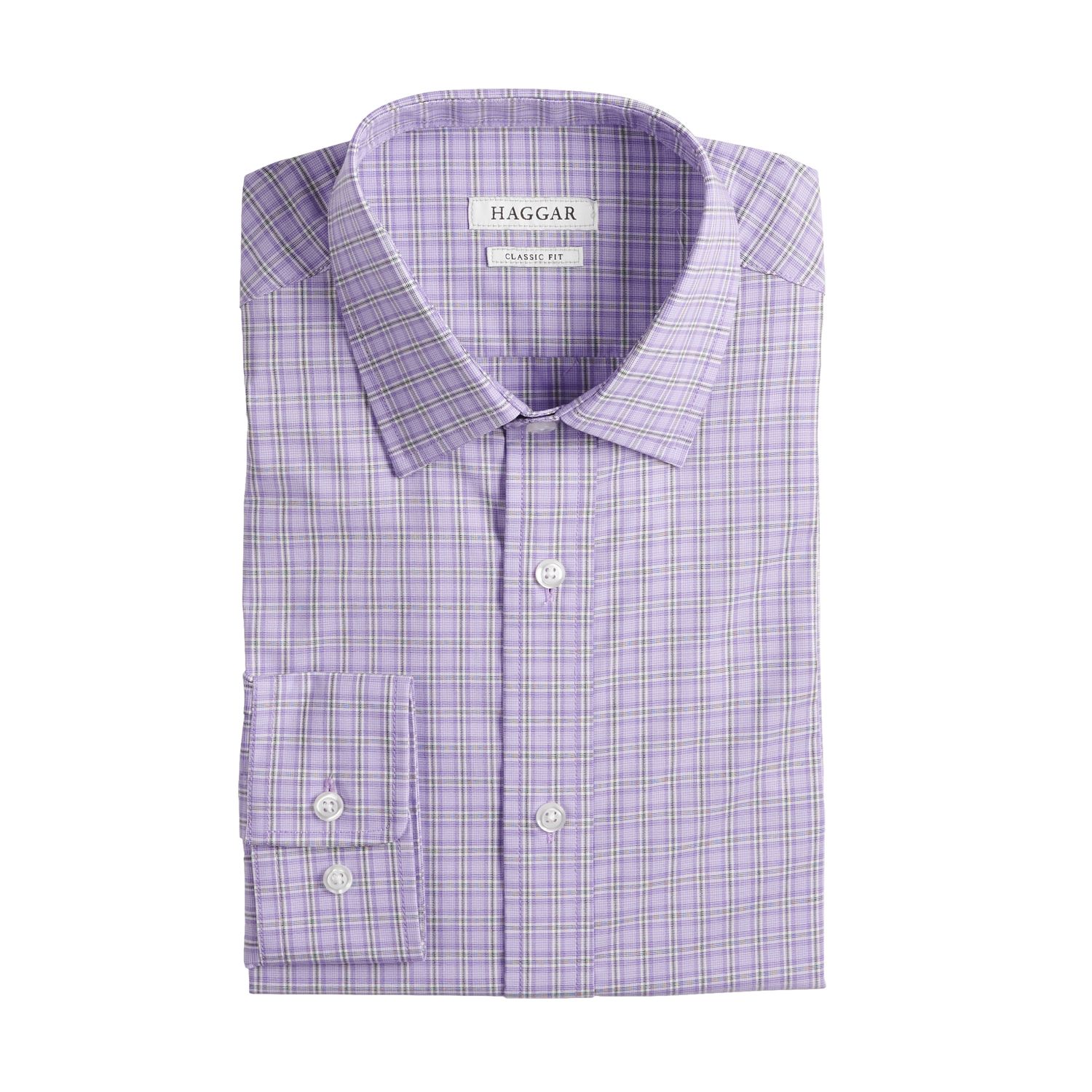 mens purple plaid dress shirt