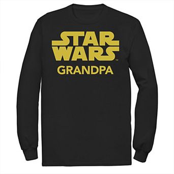 Men's Star Wars Grandpa Classic Title Logo Tee