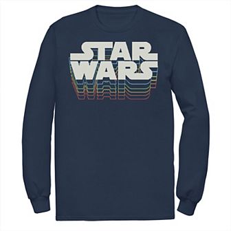 Men's Star Wars Retro Gradient Logo Tee