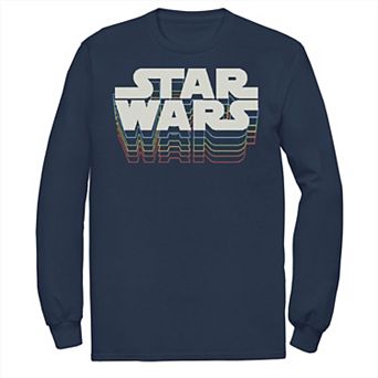 Men's Star Wars Retro Gradient Logo Tee