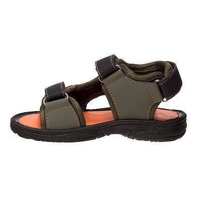 Rugged Bear Toddler Boys' Dinosaur Sport Sandals 