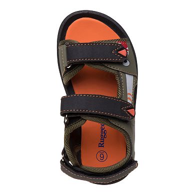 Rugged Bear Toddler Boys' Dinosaur Sport Sandals 