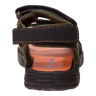 Rugged Bear Toddler Boys' Dinosaur Sport Sandals