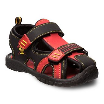 Rugged Bear Firefighter Toddler Boys' Fisherman Sandals