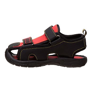 Rugged Bear Firefighter Toddler Boys' Fisherman Sandals