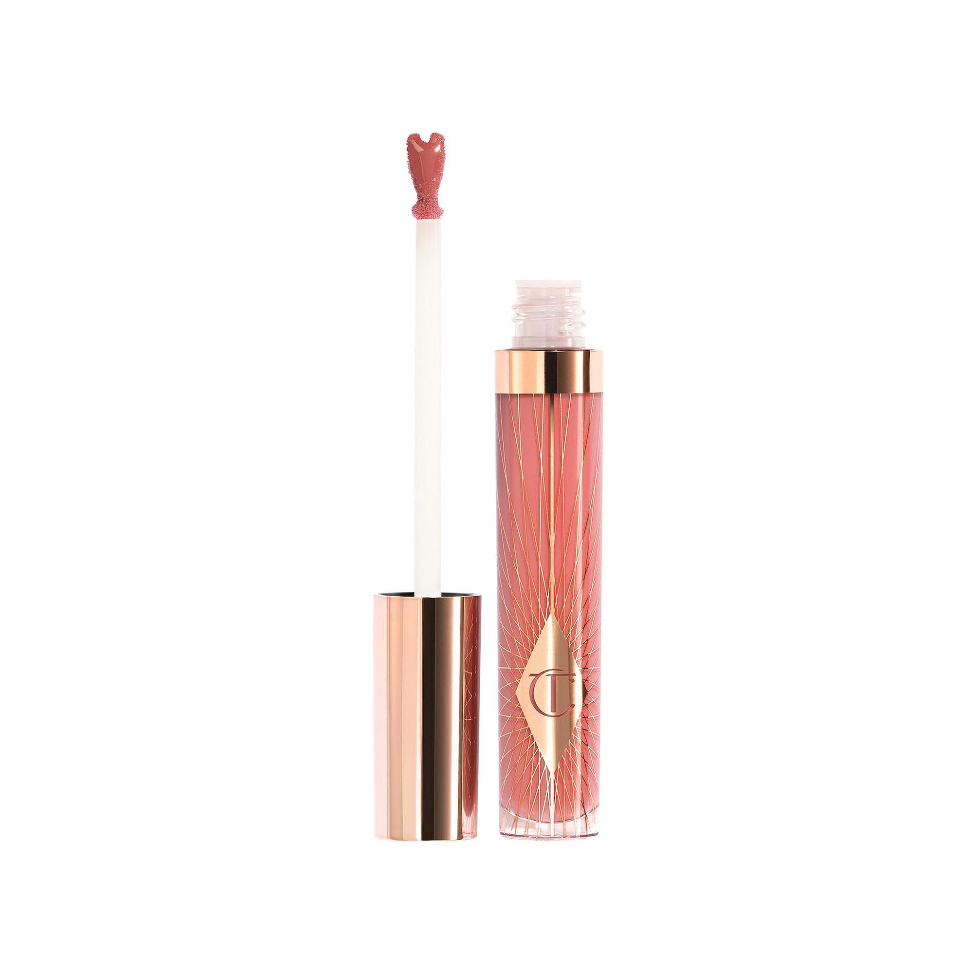 Charlotte Tilbury Collagen Lip Bath Gloss, Size: 0.26 Oz, Pillow Talk Fair