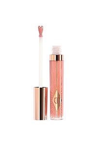 Image of Charlotte Tilbury Collagen Lip Bath Gloss, Size: 0.26 Oz, Pillow Talk Fair