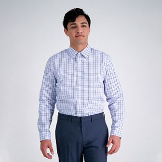 Men's Haggar® Premium Comfort Slim Fit Dress Shirt