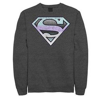 Men's DC Comics Suerman Gradient Pastel Logo Sweatshirt