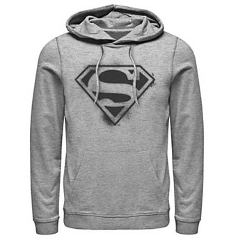 Men's DC Comics Superman Spray Paint Stencil Logo Hoodie