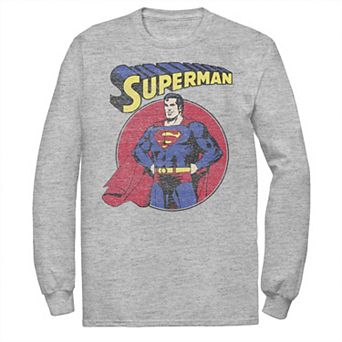 Men's DC Comics Superman Vintage Circle Portrait Logo Tee
