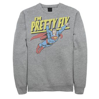 Men's DC Comics Superman Pretty Fly Retro Sweatshirt