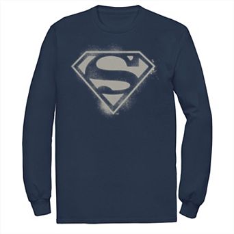 Men's DC Comics Superman Spray Paint Stencil Logo Tee