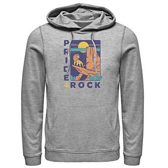 Disney's The Lion King Simba Pride Rock Simple Text Men's Hoodie