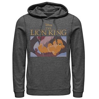 Disney's The Lion King Baby Simba Men's Classic Movie Poster Hoodie