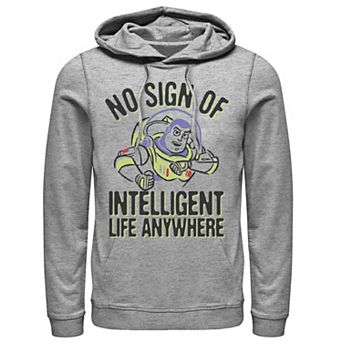 Disney / Pixar's Toy Story Buzz Lightyear Men's No Intelligent Life Hoodie