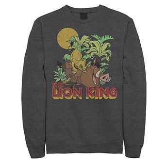 Men's Disney The Lion King Tropical Forest Fun Sweatshirt