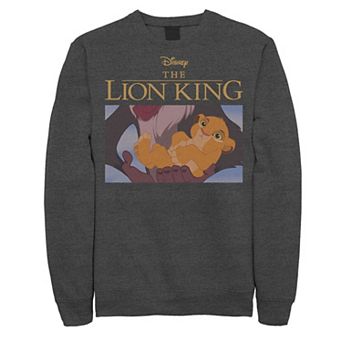 Men's Disney The Lion King Baby Simba Classic Movie Poster Sweatshirt