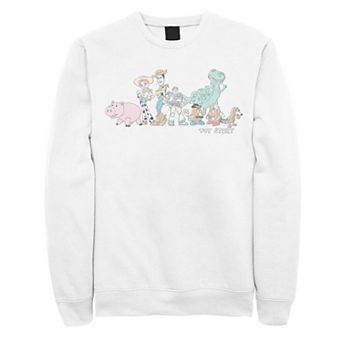 Disney / Pixar's Toy Story Men's Group Shot Line Up Distressed Poster Sweatshirt