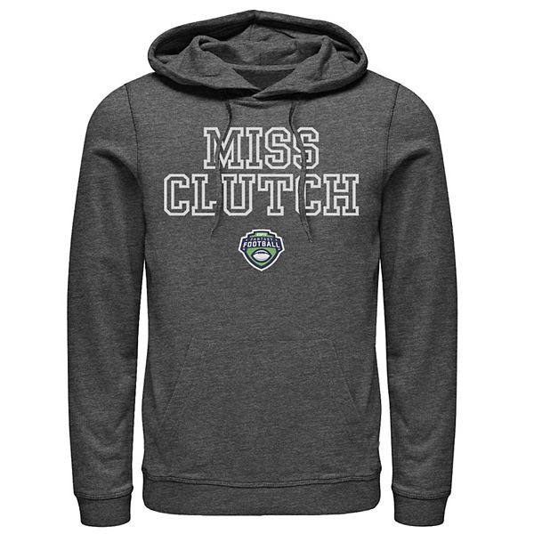 Men's ESPN Miss Clutch White Text Logo Hoodie