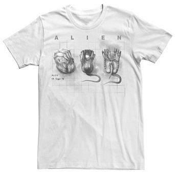 Men's Alien Facehugger Concept Art Tee
